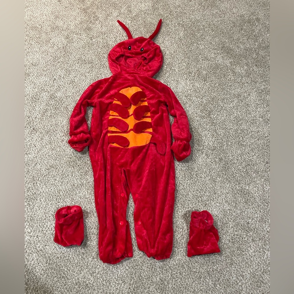 Kids lobster costume